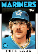1986 Topps Traded Pete Ladd