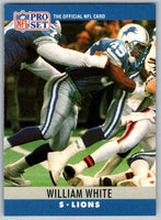 1990 Pro Set William White #104