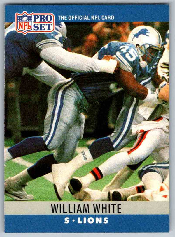 1990 Pro Set William White #104