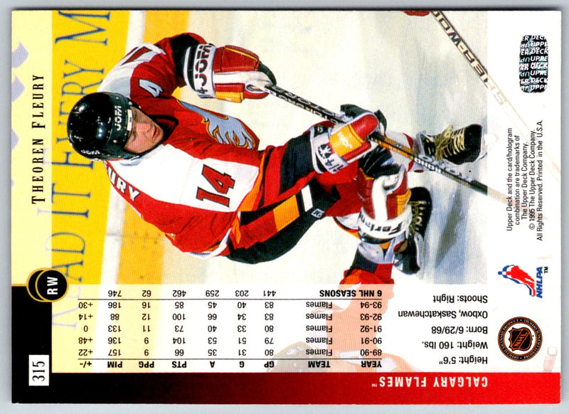 1994 Upper Deck Theo Fleury