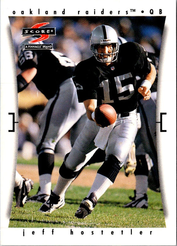 1997 Score Jeff Hostetler #19