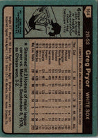 1980 Topps Greg Pryor #164B