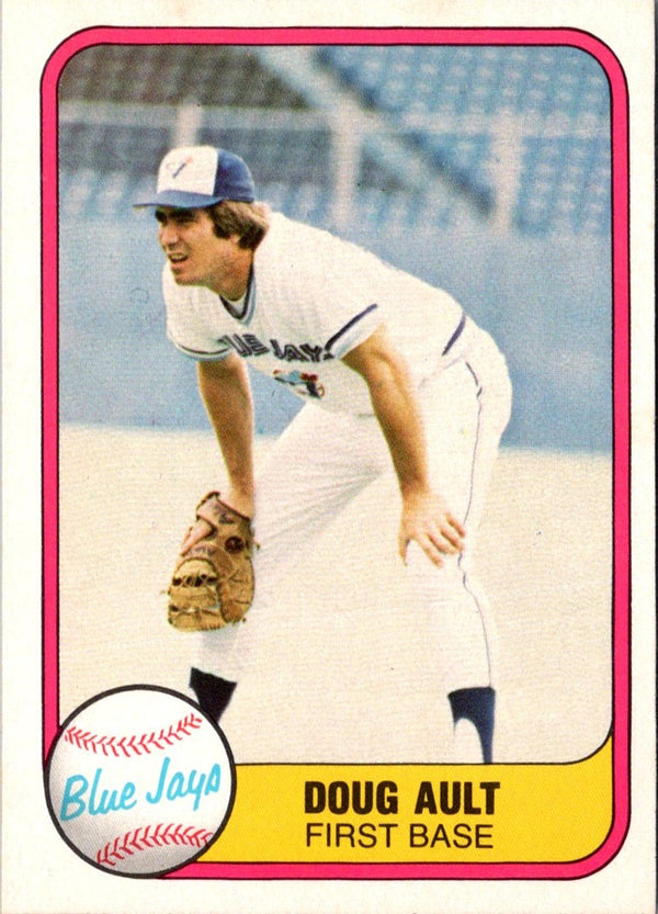 1981 Fleer Doug Ault #424