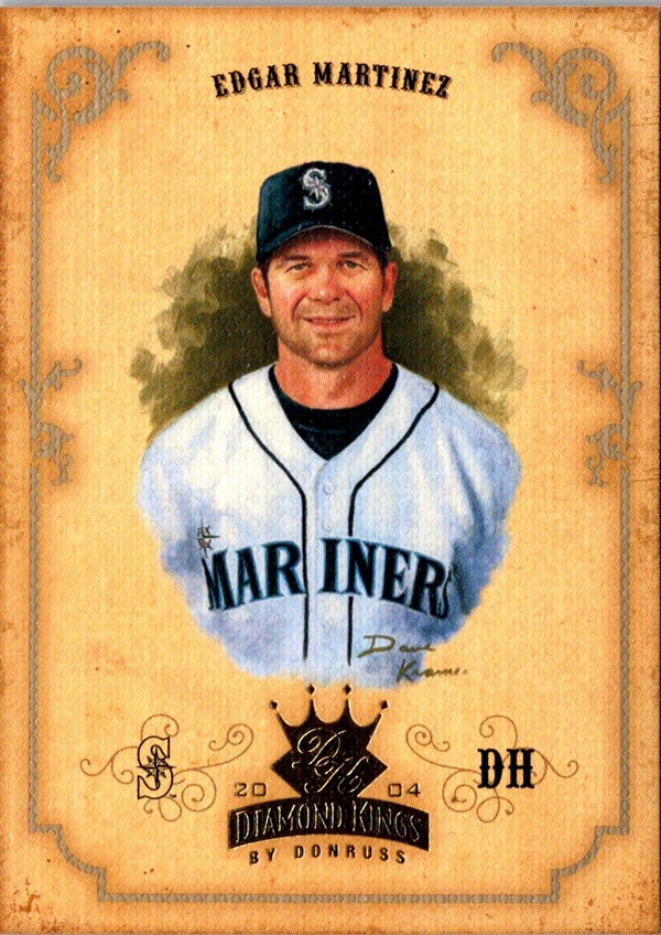 2004 Donruss Diamond Kings Edgar Martinez #19