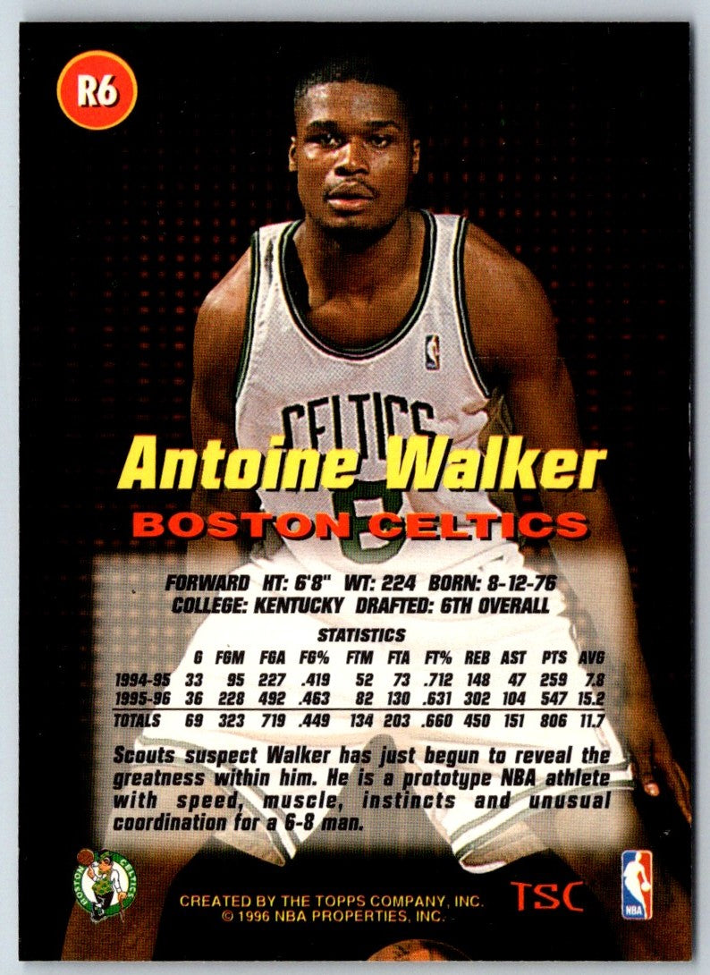 1996 Stadium Club Members Only I Antoine Walker