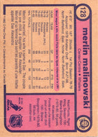 1982 O-Pee-Chee Merlin Malinowski #128