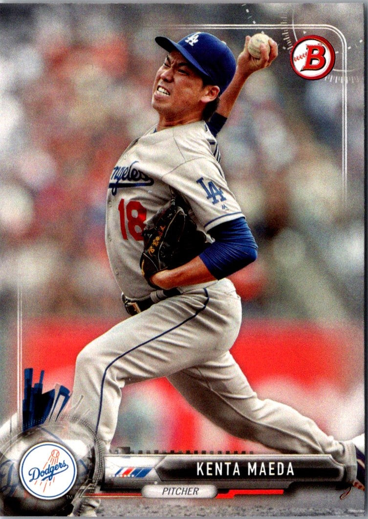 2017 Bowman Kenta Maeda