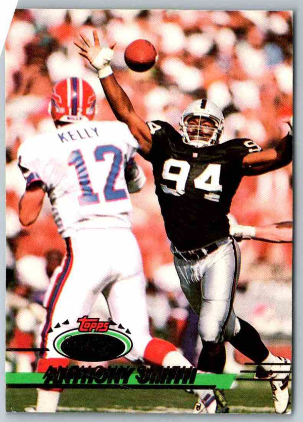 1991 Topps Stadium Club Football Anthony Smith #183