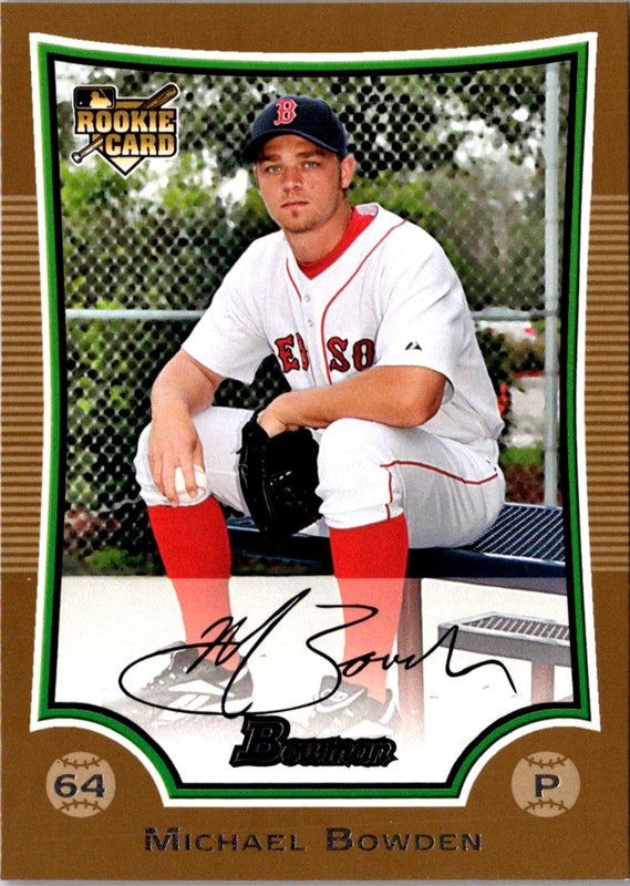 2009 Bowman Michael Bowden #194