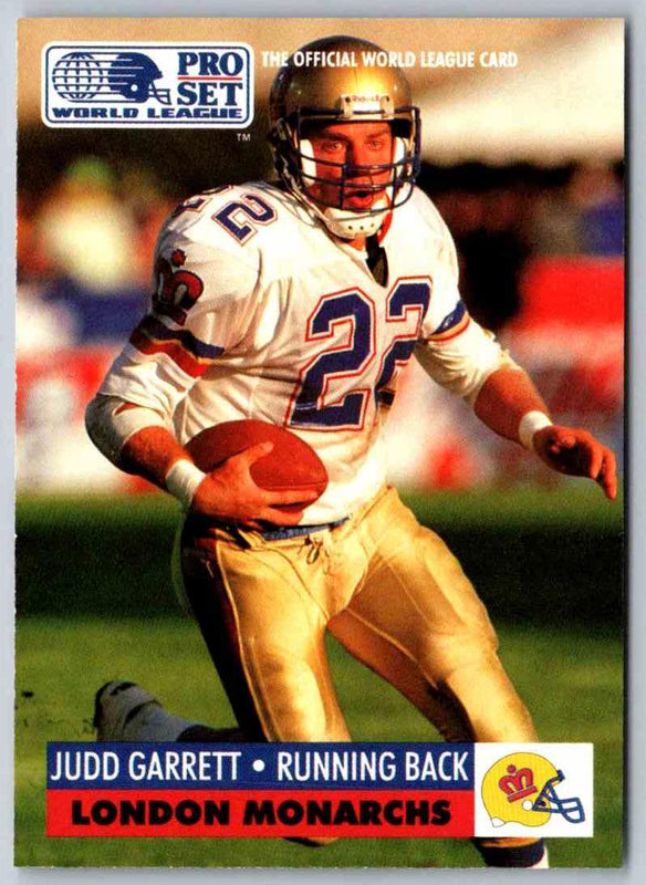 1991 Proset World League Judd Garrett #79