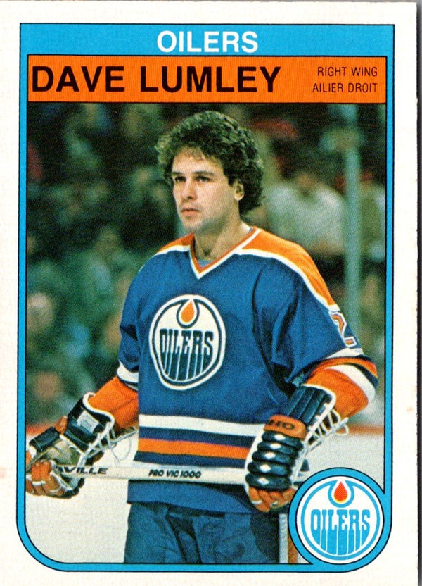 1982 O-Pee-Chee Dave Lumley #114