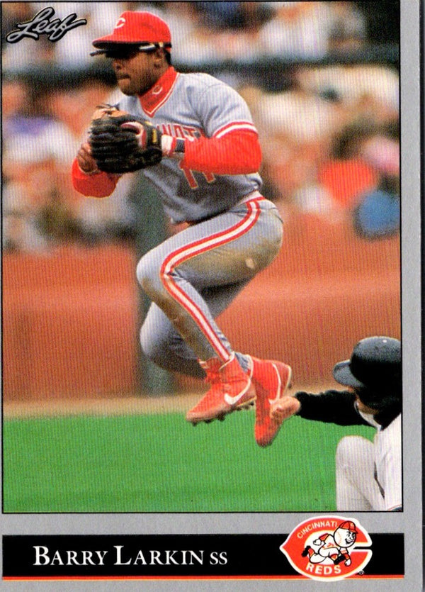1992 Leaf Barry Larkin #73