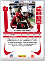 2011 Panini Limited Larry Fitzgerald #3
