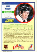 1990 Score Gord Murphy #117 Rookie