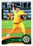 2011 Topps Trevor Cahill