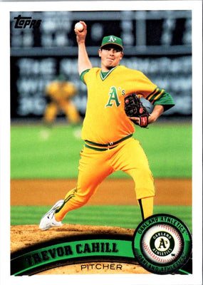 2011 Topps Trevor Cahill #436