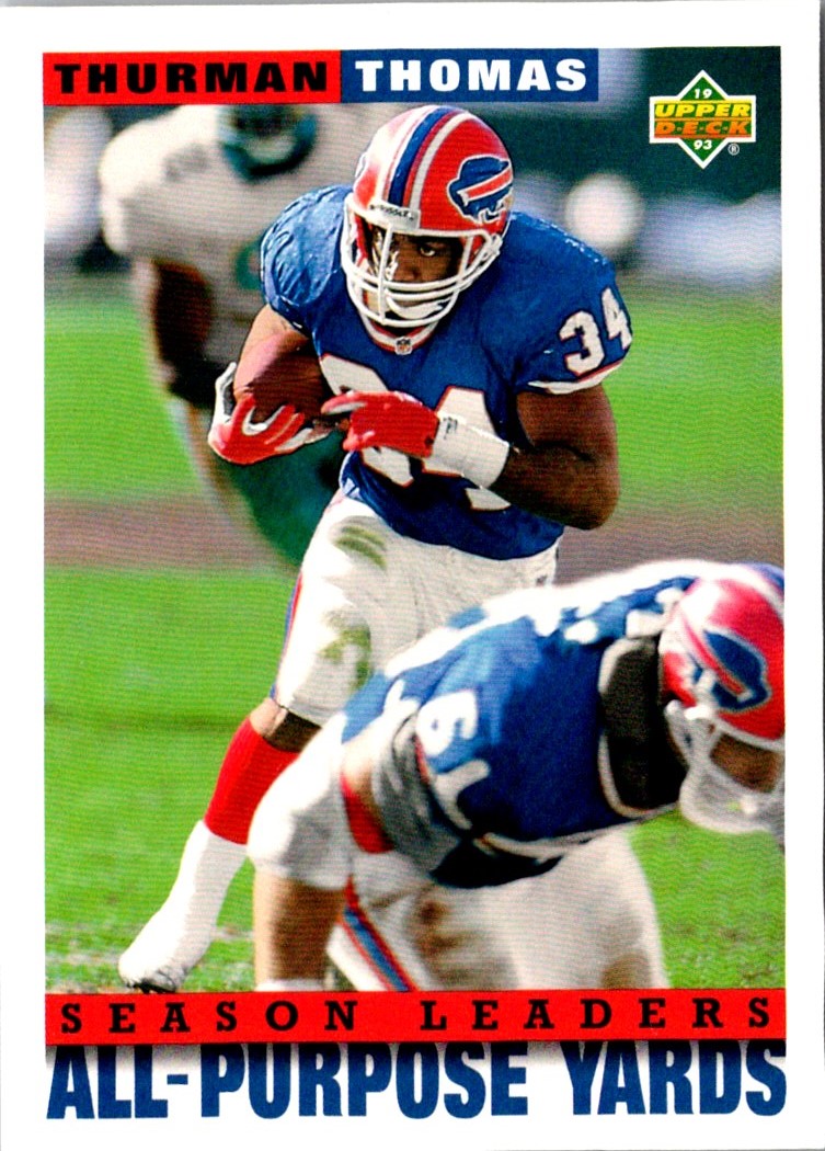 1993 Upper Deck Thurman Thomas