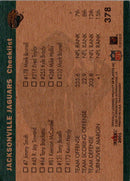 2001 Fleer Tradition Jacksonville Jaguars Team Leaders