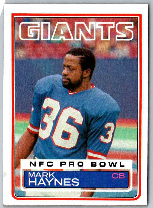 1983 Topps Mark Haynes #126