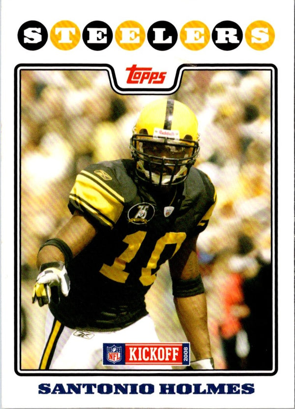 2008 Topps Kickoff Santonio Holmes #135