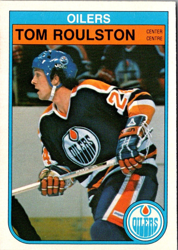 1982 O-Pee-Chee Tom Roulston #118 Rookie