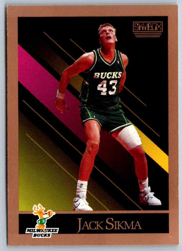 1990 Skybox Jack Sikma #166