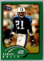 2002 Topps Samari Rolle #89