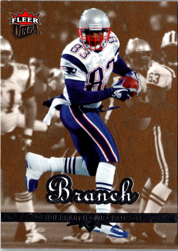 2004 Fleer Platinum Deion Branch #116