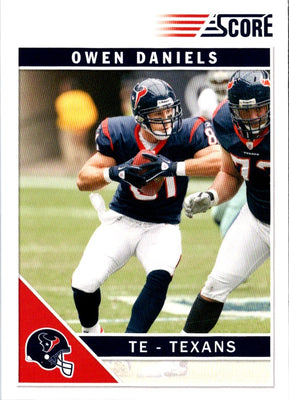 2011 Score Owen Daniels #121
