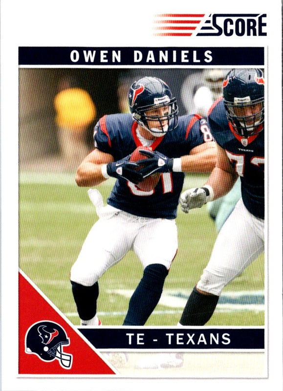 2011 Score Owen Daniels #121