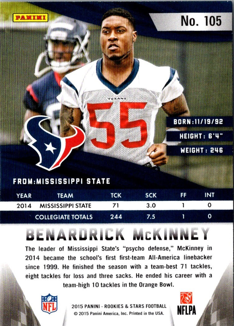 2015 Panini Benardrick McKinney