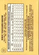 1985 Donruss Eric Show