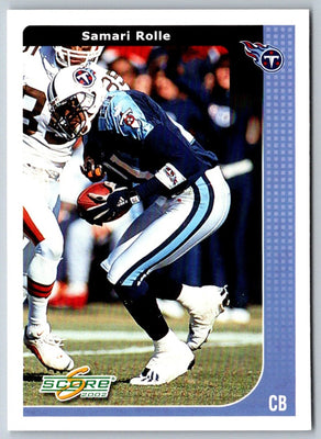 2002 Score Samari Rolle #241