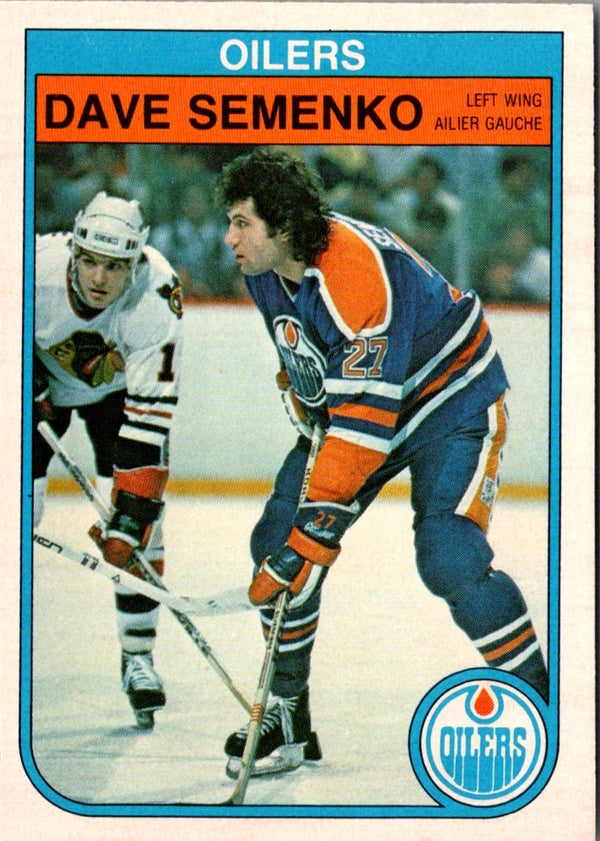 1982 O-Pee-Chee Dave Semenko #119