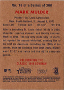 2006 Bowman Heritage Mark Mulder