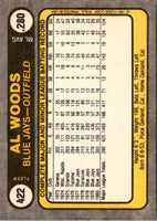 1981 Fleer Al Woods #422