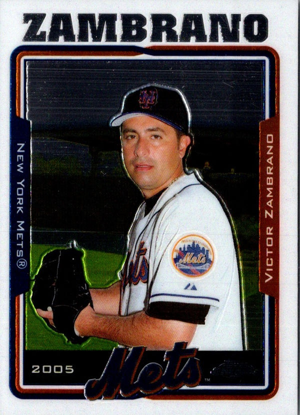 2005 Topps Chrome Victor Zambrano #342