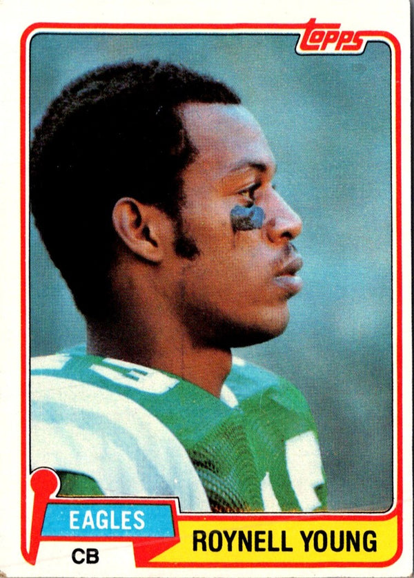 1981 Topps Roynell Young #72 Rookie
