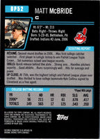2006 Bowman Chrome Draft Picks & Prospects Matt McBride #DP52