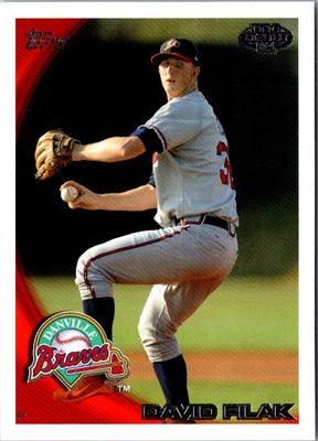 2010 Topps Pro Debut David Filak #351