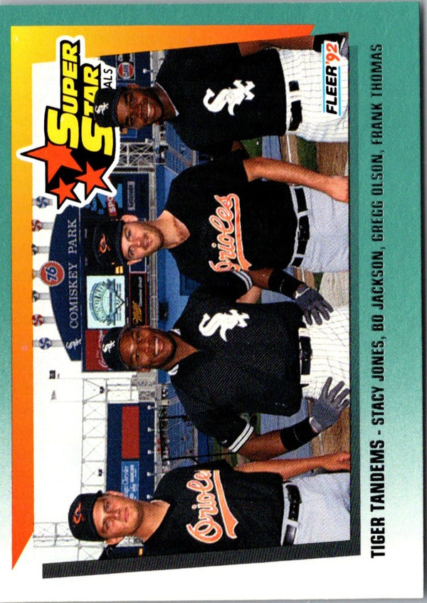 1992 Fleer Checklist: Indians/Tigers/Royals/Brewers #715