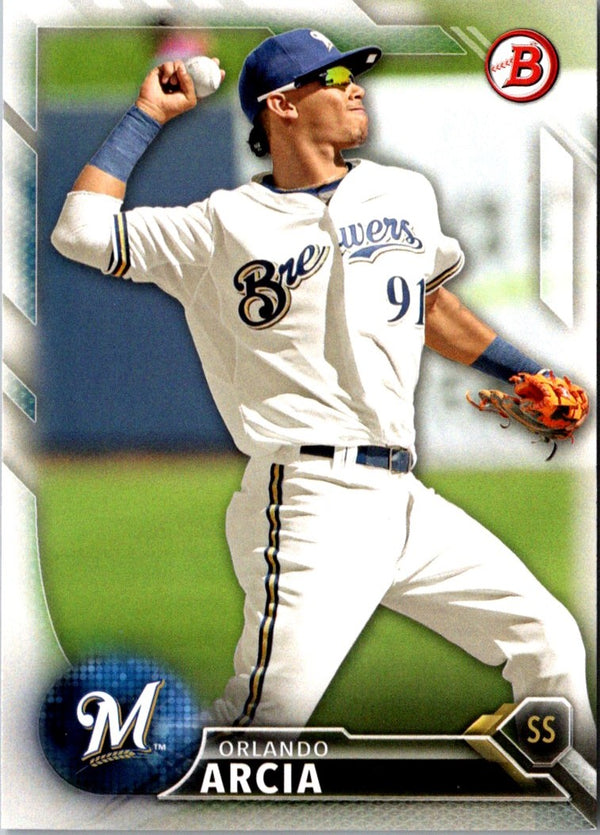 2016 Bowman Prospects Orlando Arcia #BP2