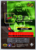 1999 Upper Deck Ionix Corey Dillon #13