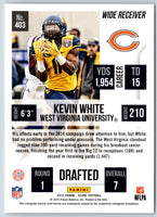 2015 Score Scorecard Kevin White #403