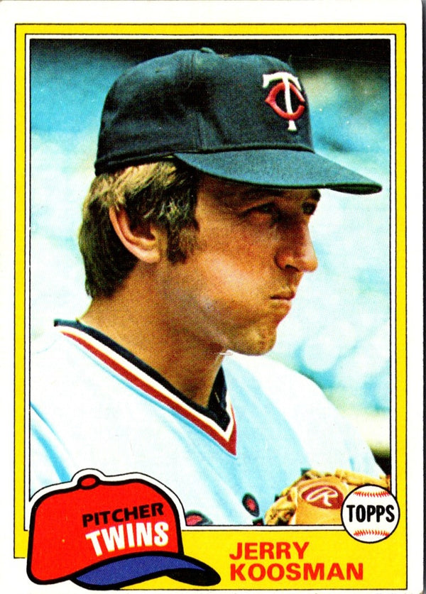 1981 Topps Jerry Koosman #476