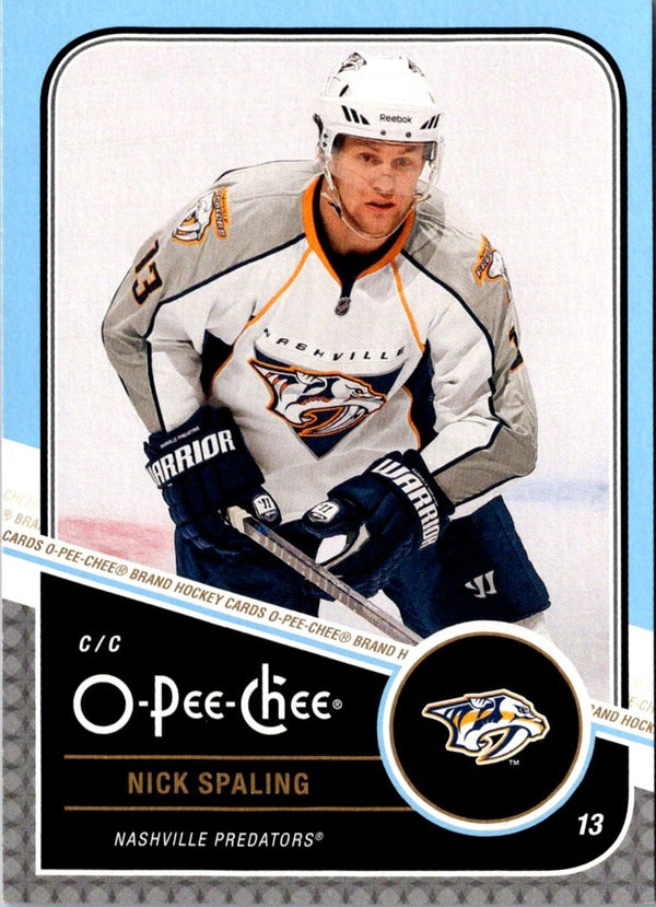 2011 O-Pee-Chee Nick Spaling #109