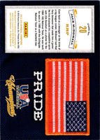 2013 Panini USA Team Photo Checklists 15U National Team #NNO