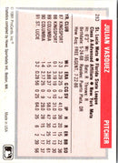 1991 ProCards Julian Vasquez