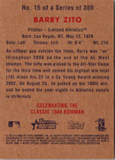 2006 Bowman Heritage Barry Zito