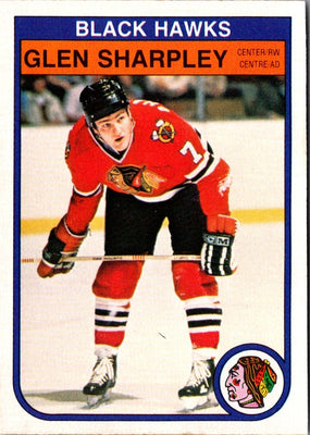 1982 O-Pee-Chee Glen Sharpley #75